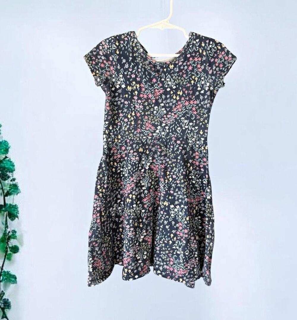 Jumping Beans Girls Dress Size 6 Blue Floral